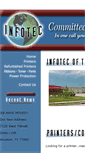 Mobile Screenshot of infotecprinters.com